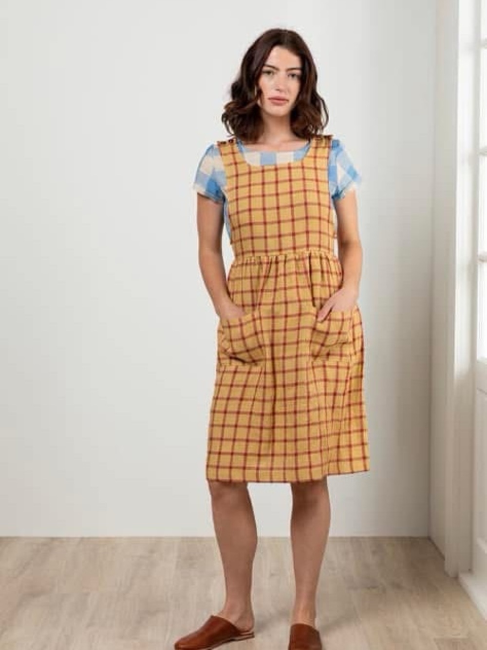Pyne & Smith Emmaline Pinafore dress